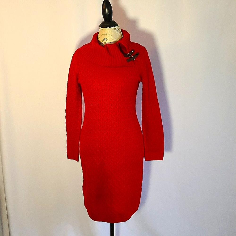 Studio One Red Dress Size Small - Picture 1 of 7